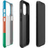 Azerbaijan Flag Distressed iPhone 15 Pro Impact Case